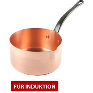 Kupferkasserolle Induktion für Karamell Ø 16...